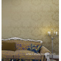 Sofa background flocking paintable embossed wallpaper